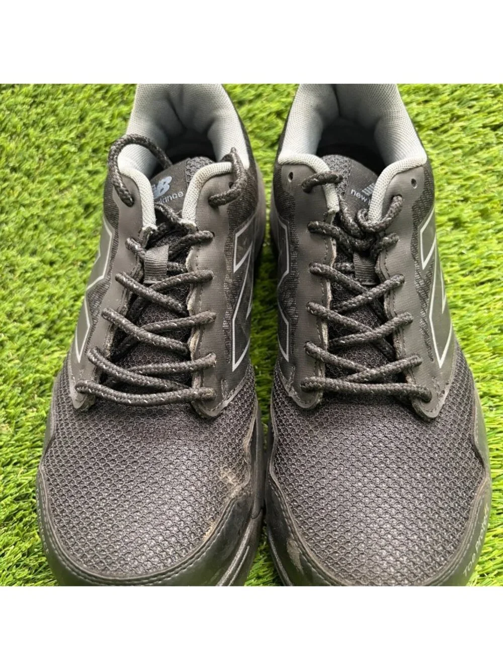 New Balance Quikshift Women Size 8.5D Black Gray Composite Toe Safety Work Shoes